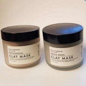 Fig + Yarrow Apothecary Clay Mask set